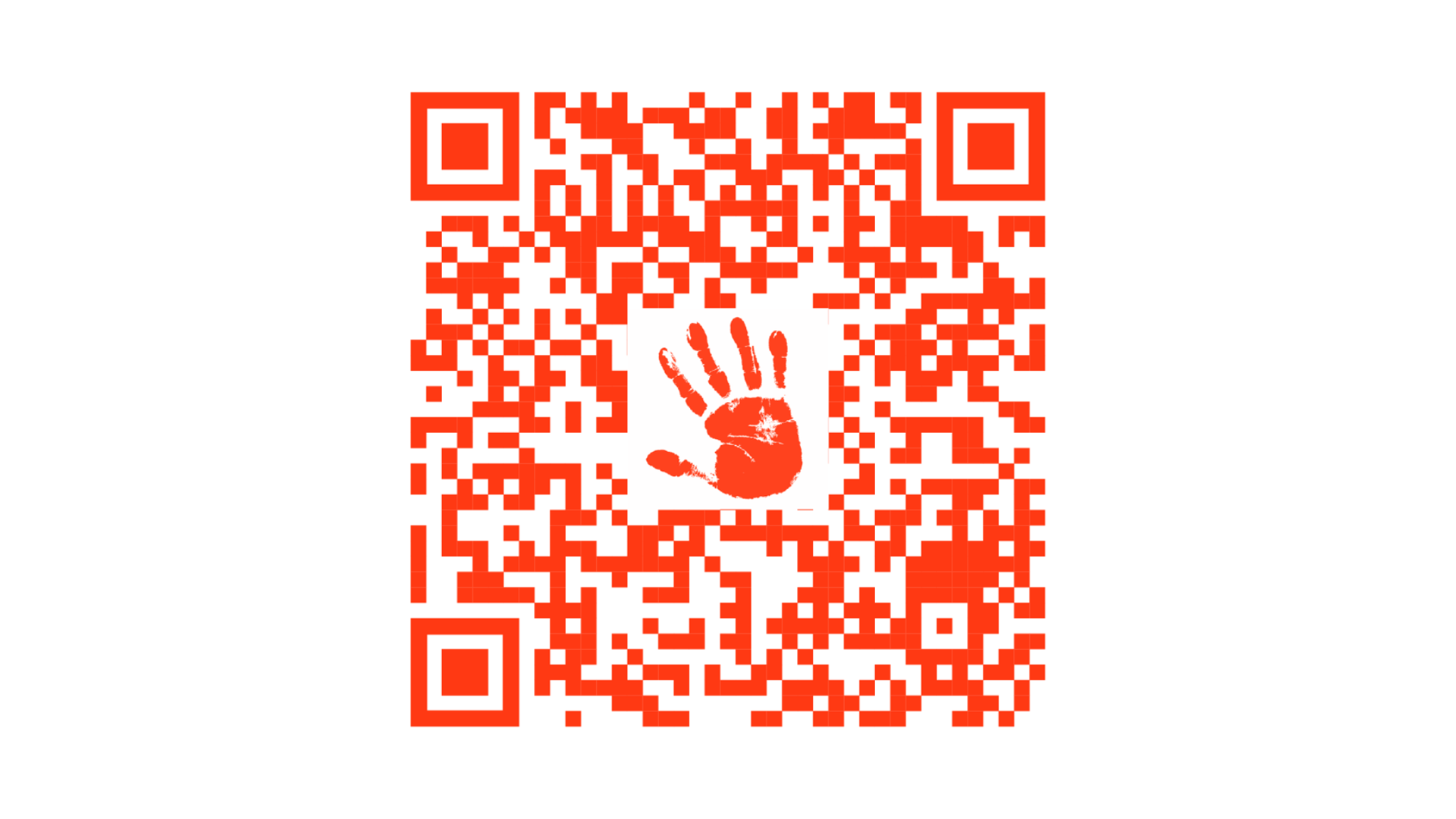 Orange The World QR Klein